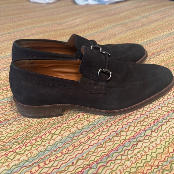 Johnston & Murphy Everett Suede Bit Loafers Size 9m main image 8